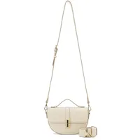 Seidenfelt Manufaktur Seidenfelt Lilla Ro Handtasche 21 cm weiss