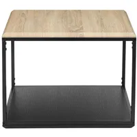 INOSIGN Couchtisch "Taion", schwarz (eiche, schwarz, schwarz, eichefarben), B:55cm