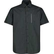 CMP Kurzarmhemd Antracite Mel / Graffite 2XL