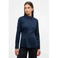 Eterna Hemdbluse "FITTED", Damen, Gr. 44, blau (navy), 95%