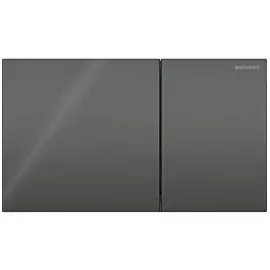 Geberit Sigma70 Betätigungsplatte Glas schwarz