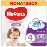 HUGGIES Ultra Comfort Pants Windeln Windelhosen Gr. 4 9-14 kg), Monatsbox