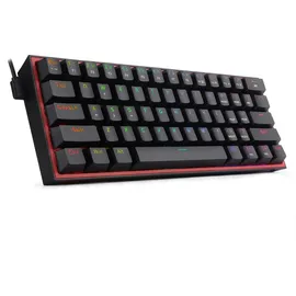 Redragon K617 RGB rote Schalter QWERTY