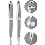 CROSS JEANS ® Kugelschreiber Bailey Light Grau-Lack/Chrom, aus Kunststoff