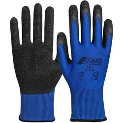 AS Arbeitsschutz Arbeitshandschuhe | 12 Paar Nitras Nylonhandschuhe | Gr. 9