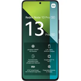 Xiaomi Redmi Note 13 Pro 5G 12 GB RAM 512 GB Midnight Black