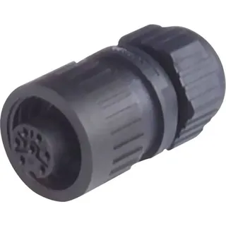 Hirschmann 934 127-100-1 Rundstecker Kupplung, gerade Serie (Rundsteckverbinder): CA Gesamtpolzahl: 6 + PE 1 St.