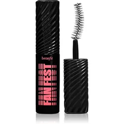 Benefit Fan Fest Fanning & Volumizing Mascara Mini Wimperntusche für mehr Volumen und Fülle Farbton Hyper Black 4 g