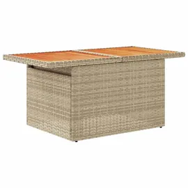 vidaXL Garten-Sofagarnitur 9-tlg. Loungeset beige