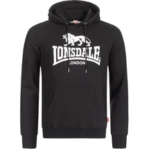 Lonsdale Herren Kapuzensweatshirt schmale Passform Fremington