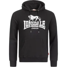 Lonsdale Herren Kapuzensweatshirt schmale Passform Fremington