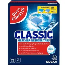 Gut&Günstig Spülmaschinen-Tabs 60 St.