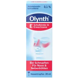 Olynth 0,1 % Schnupfen Lösung 20 ml