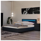 Home Deluxe Nube LED 180 x 200 cm dunkelgrau