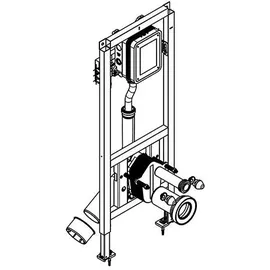 KWC AR Installationselement, AQUAFIX, f. WC, Rohbauset für UP-WC-Spüler,