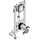 KWC AR Installationselement, AQUAFIX, f. WC, Rohbauset für UP-WC-Spüler,