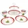 Mambocat 5tlg Weihnachtstraum Frühstücks-Set Etagere I 2 Personen aus Porzellan - 1x 161875 2x 162157 + 2x 162158