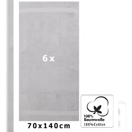 Betz Duschtuchset 6-tlg. silber