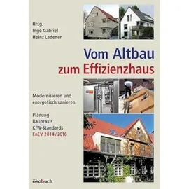 Ökobuch Verlag Vom Altbau zum Effizienzhaus