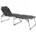 INDA-EXCLUSIV XXL Gartenliege Sonnenliege 200 x 70 x 45/95 cm Anthrazit