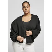 URBAN CLASSICS Organic Oversized Terry Gt Strickjacke Black 4XL