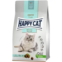 HAPPY CAT Supreme Sensitive Haut & Fell Katzentrockenfutter 1,3 Kilogramm