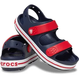 Crocs Crocband Cruiser Sandal K für Kinder Sandalen Navy/Varsity Red, 23/24