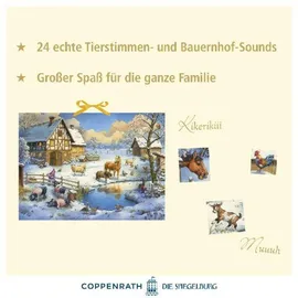 Coppenrath Verlag Sound-Adventskalender Unsere Tiere auf dem Land