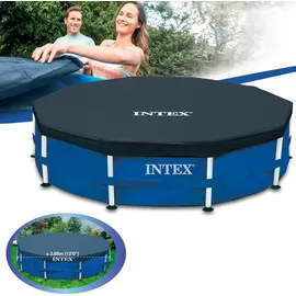 Intex Abdeckplane für Frame Pool 366 cm blau 28031