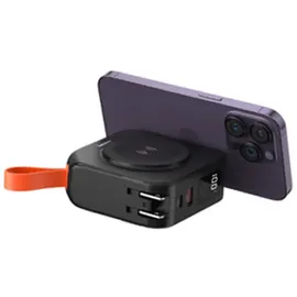 Philips Powerbank 10000mAh mit Reiseadapter