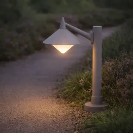 WOFI Außen Steh Stand Lampe (379401500500) grau