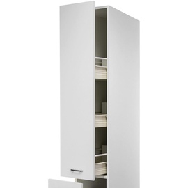 Flex-Well Apothekerschrank Wito 200 cm x 30 cm x 57 cm Weiß