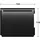 Keuco Plan Black Selection Toilettenpapierhalter mit Deckel, schwenkbar, 14960370000