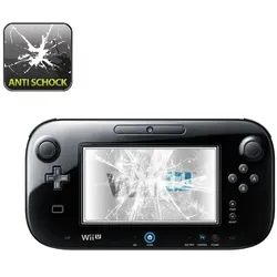 2x Panzerfolie für Nintendo WII U ANTI-SCHOCK Displayschutz Displayfolie MATT