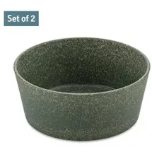 Koziol CONNECT BOWL Schale, 2er Set, 890 ml, 7171701 , Farbe: grau