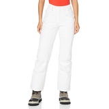 Schöffel Damen Ski Pants Horberg L, wind- und wasserdichte Skihose, wärmende und atmungsaktive Schneehose mit Schneefang, bright white, 46