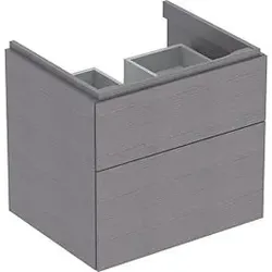 Geberit Xeno2 Waschtisch-Unterschrank 500506431 58x53x46,2cm, strukturiert/sculturagrau, mit 2 Schubladen