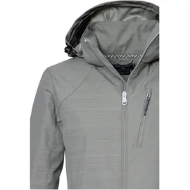 KILLTEC Damen Softshellparka/Softshelljacke mit abzippbarer Kapuze KOS 57 WMN SFTSHLL PRK, helloliv, 38,