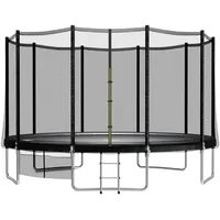Trampolin Outdoor Ø 183/228/305/366/427 cm, GSZertifizierung Gartentrampolin ...