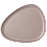 LIND DNA Stoneware DINNER Teller - warm grey