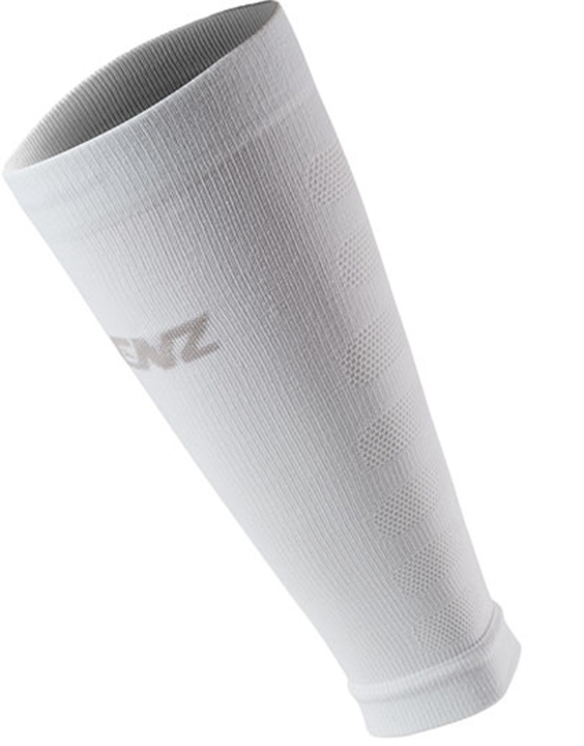 Lenz Compression 1.0 Socks Shin Sleeve, wit, L