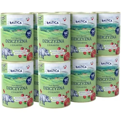 BALTICA Wildbret mit Preiselbeeren 12x400g Monoprotein, getreidefrei