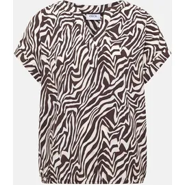 Cecil Bluse mit Zebra-Print Braun L
