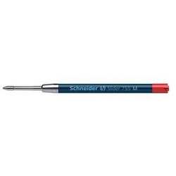 SCHNEIDER Kugelschreiber Kugelschreibermine Slider 755 Strichstärke: 0,5 mm Schreibfarbe: rot