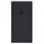 MIRLO Mineralguss Duschwanne Extra Flach Pure Anthrazit 90x150cm