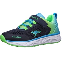 KangaROOS Herren K-OK Swirl EV Sneaker, dk Navy/Sky, 35