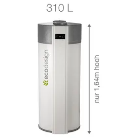 Ecodesign ED 310 Warmwasser-Wärmepumpe 291 L