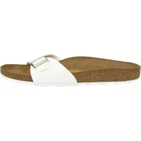 Birkenstock Madrid Birko-Flor Lack schmal patent white 42