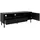 Finori Monza Lowboard 138x49 cm Schwarz/Eiche Artisan/Metall
