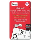 Invento Just Play Magnetspiel Tic Tac Toe & 4 in a Row